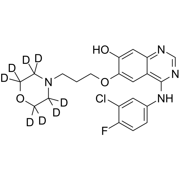 O-Desmethyl gefitinib D8