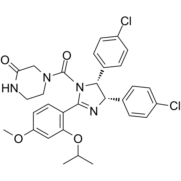 Nutlin-3a(Synonyms: Rebemadlin)