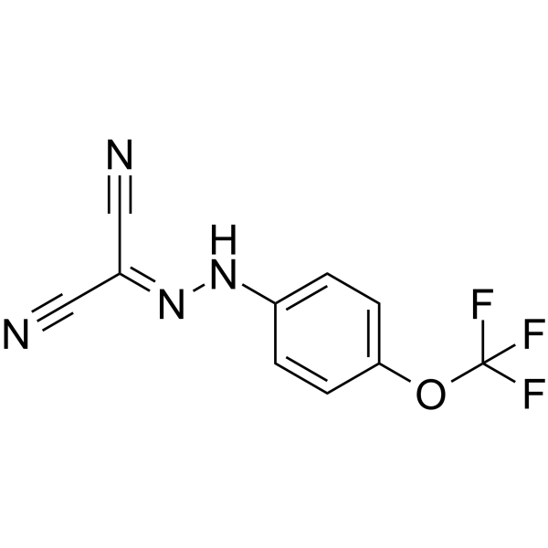 FCCP(Synonyms: Carbonyl cyanide 4-(trifluoromethoxy)phenylhydrazone)