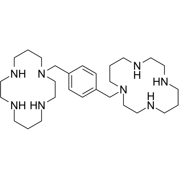 Plerixafor Chemical Structure Plerixafor(Synonyms: 普乐沙福; AMD 3100; JM3100; SID791)