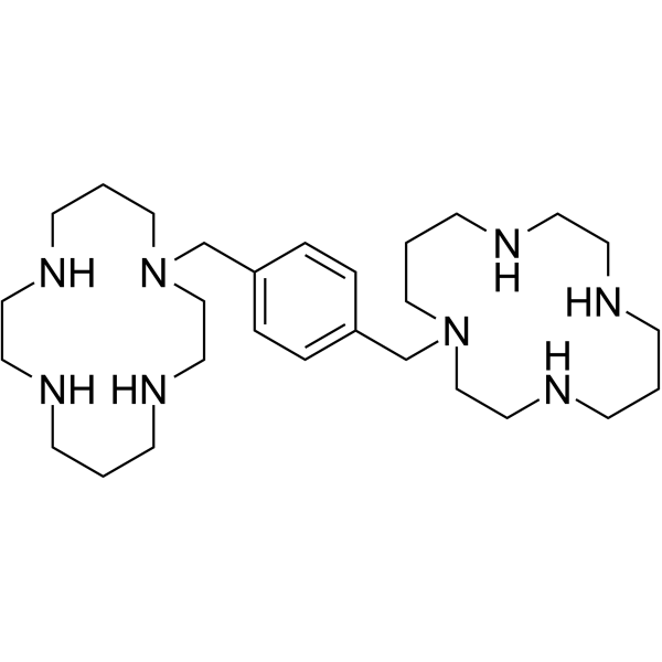 Plerixafor(Synonyms: 普乐沙福; AMD 3100;  JM3100;  SID791)