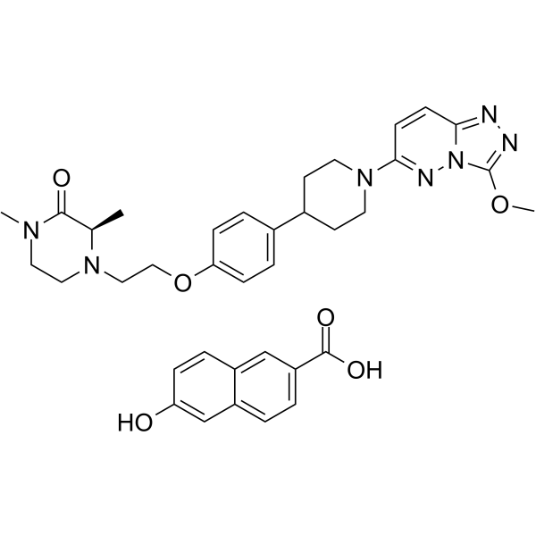 AZD5153 6-Hydroxy-2-naphthoic acid(Synonyms: AZD-5153 HNT salt)