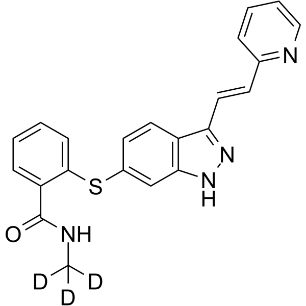 Axitinib-d3(Synonyms: AG-013736-d3)