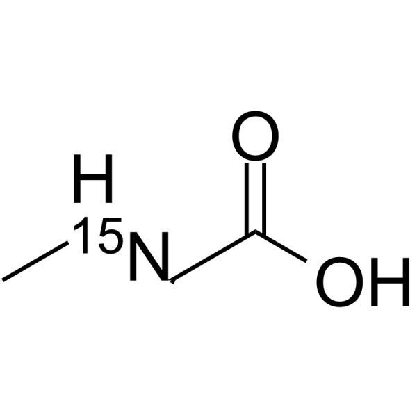 Sarcosine-15N(Synonyms: N-Methylglycine-15N;  Sarcosin-15N)