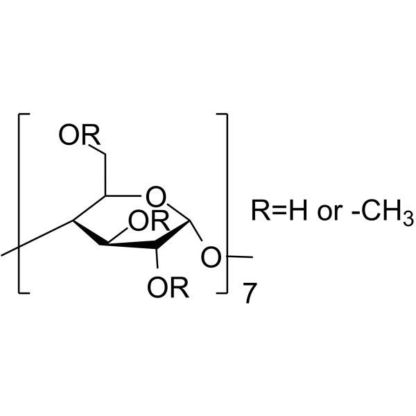 Methyl-β-cyclodextrin(Synonyms: 甲基-β-环糊精; Methyl-beta-cyclodextrin)