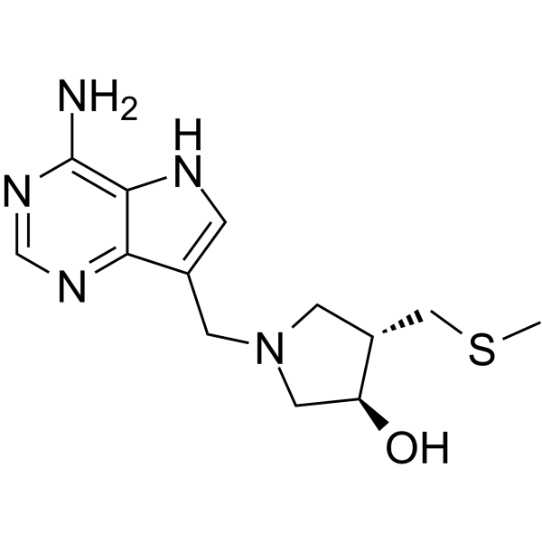 MT-DADMe-ImmA(Synonyms: MTDIA;  Methylthio-DADMe-Immucillin A)