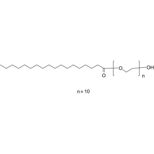 Polyoxyethylene stearate(Synonyms: 聚氧乙烯硬脂酸酯; POES)