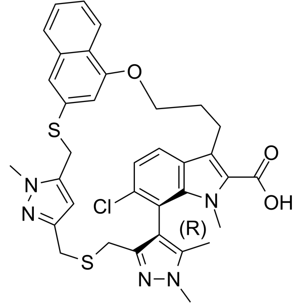 AZD-5991 Chemical Structure AZD-5991