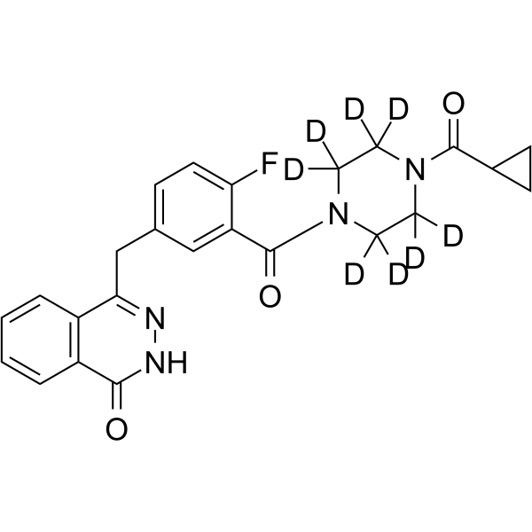 Olaparib-d8(Synonyms: AZD2281-d8;  KU0059436-d8)