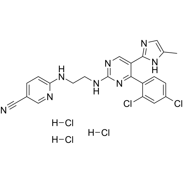 Laduviglusib trihydrochloride(Synonyms: CHIR-99021 trihydrochloride;  CT99021 trihydrochloride)