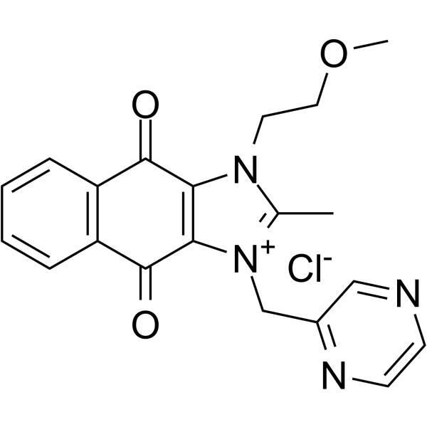 Sepantronium hydrochloride(Synonyms: YM-155 hydrochloride)