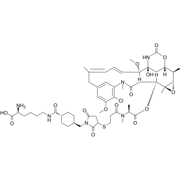 (Rac)-Lys-SMCC-DM1(Synonyms: (Rac)-Lys-Nε-MCC-DM1)