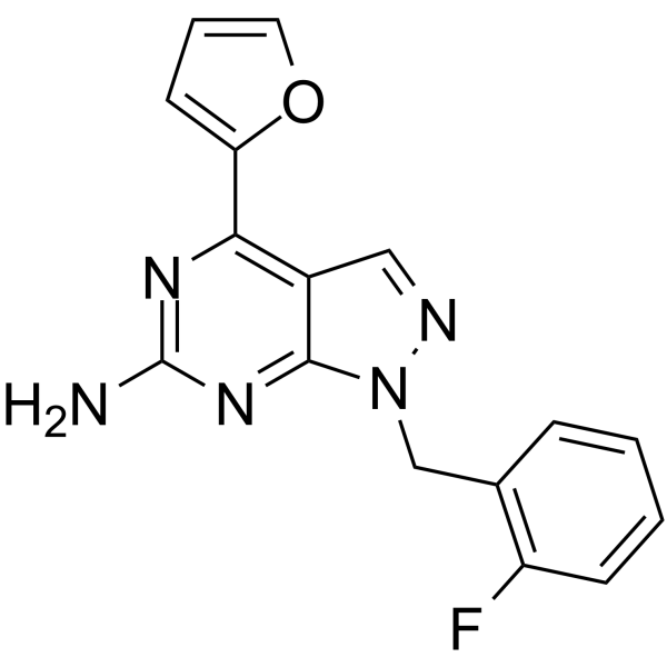 A2A receptor antagonist 1 Chemical Structure A2A receptor antagonist 1(Synonyms: CPI-444 analog)