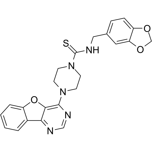 Amuvatinib Chemical Structure Amuvatinib(Synonyms: MP470; HPK 56)