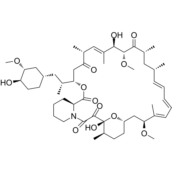 Rapamycin(Synonyms: 雷帕霉素; 西罗莫司; Sirolimus;  AY-22989)