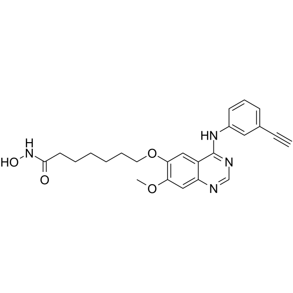 CUDC-101 Chemical Structure CUDC-101