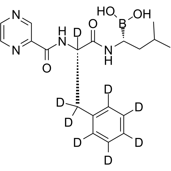 Bortezomib-d8(Synonyms: PS-341-d8;  LDP-341-d8;  NSC 681239-d8)