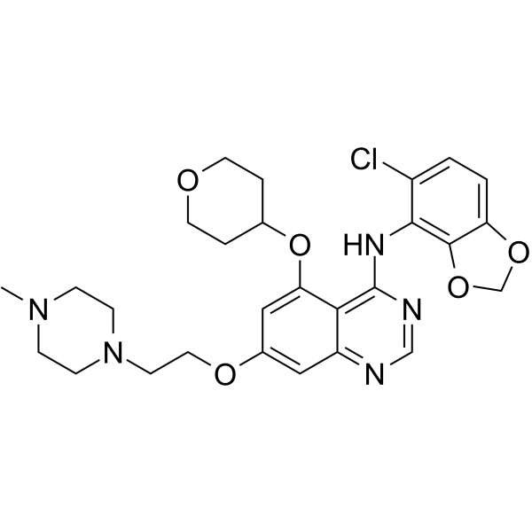 Saracatinib(Synonyms: 塞卡替尼; AZD0530)