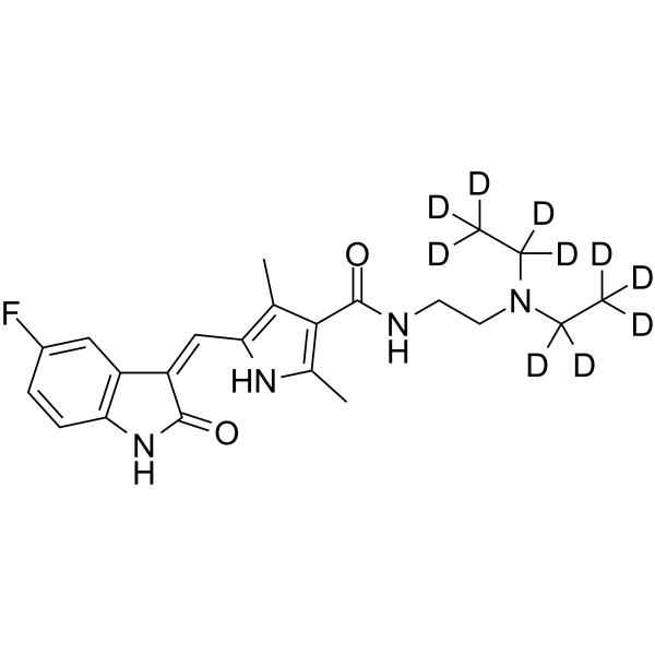 Sunitinib-d10(Synonyms: SU 11248-d10)