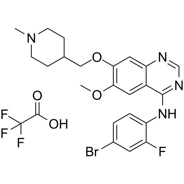 Vandetanib trifluoroacetate(Synonyms: ZD6474 trifluoroacetate)