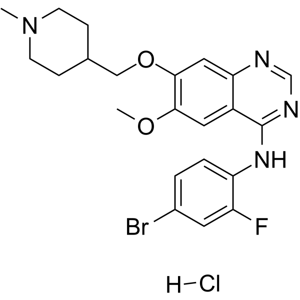 Vandetanib hydrochloride(Synonyms: ZD6474 hydrochloride)