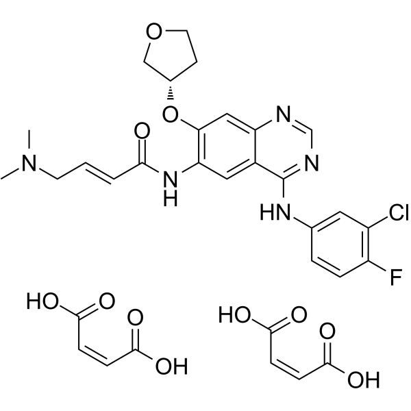 Afatinib dimaleate(Synonyms: 双马来酸盐阿法替尼; BIBW 2992MA2)