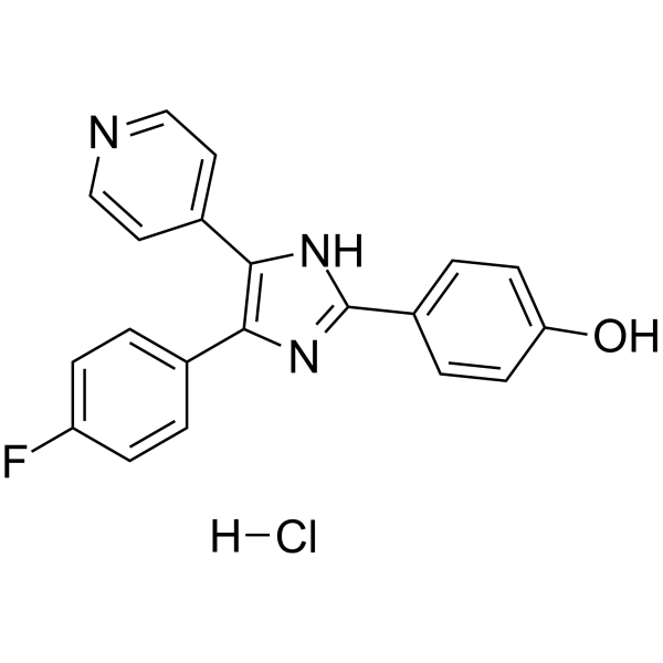 SB 202190 hydrochloride Chemical Structure SB 202190 hydrochloride