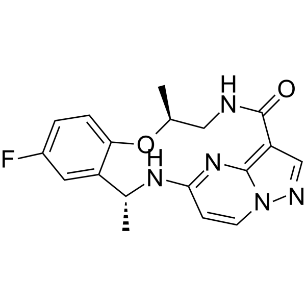 Repotrectinib Chemical Structure Repotrectinib(Synonyms: TPX-0005)