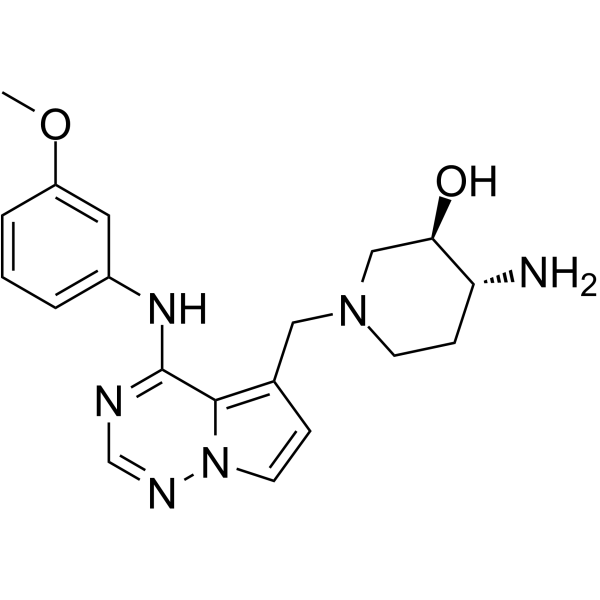 BMS-690514 Chemical Structure BMS-690514