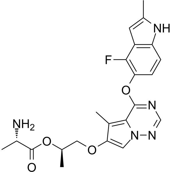 Brivanib (alaninate)(Synonyms: BMS-582664)