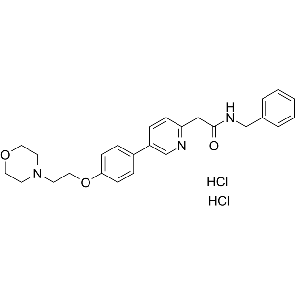 Tirbanibulin dihydrochloride(Synonyms: KX2-391 dihydrochloride; KX-01 dihydrochloride)