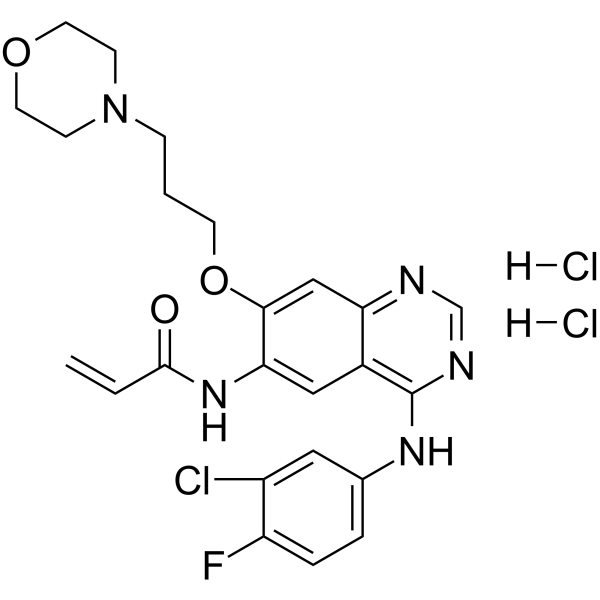 Canertinib dihydrochloride(Synonyms: CI-1033 dihydrochloride;  PD-183805 dihydrochloride)