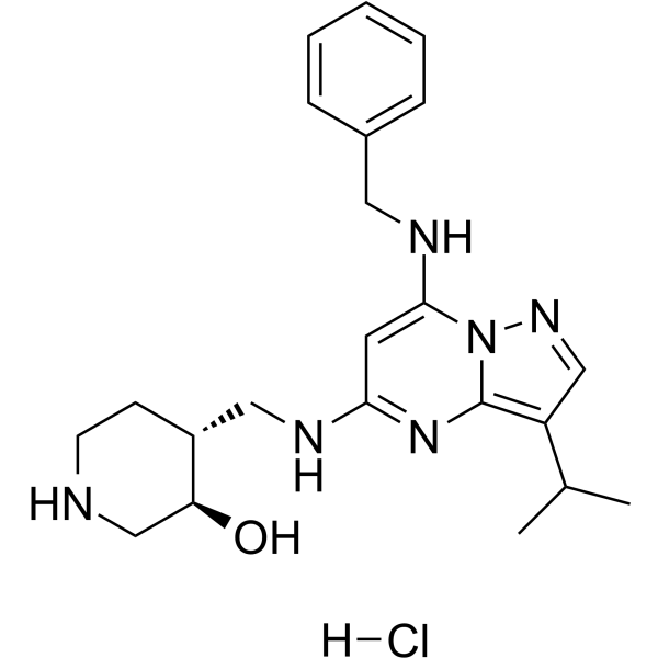 Samuraciclib hydrochloride(Synonyms: CT7001 hydrochloride; ICEC0942 hydrochloride)