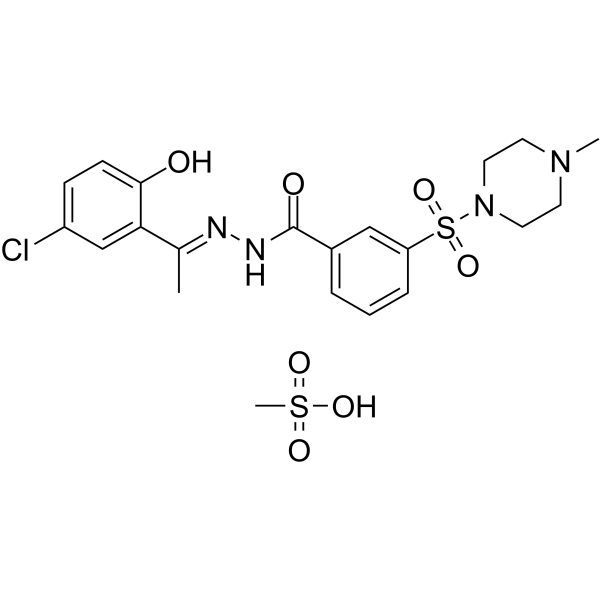 Seclidemstat mesylate(Synonyms: SP-2577 mesylate)