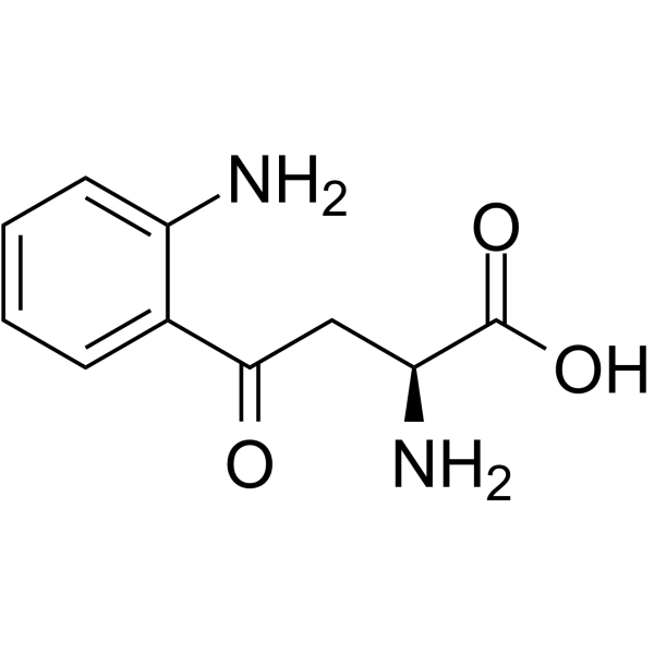 L-Kynurenine Chemical Structure L-Kynurenine