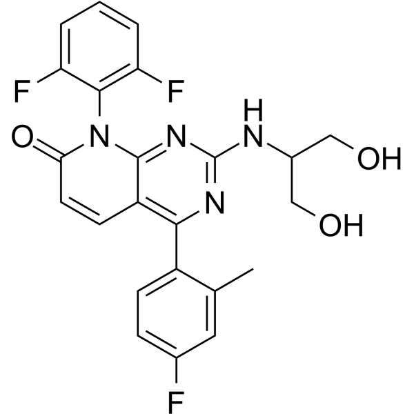 Dilmapimod Chemical Structure Dilmapimod(Synonyms: 度马莫得; SB-681323; GW 681323)