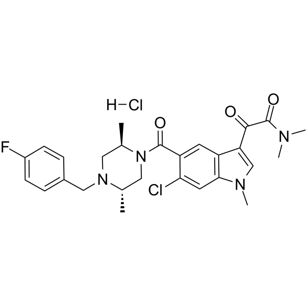 Talmapimod hydrochloride(Synonyms: SCIO-469 hydrochloride)