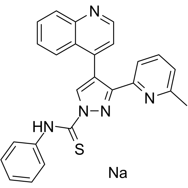 A 83-01 sodium Chemical Structure A 83-01 sodium