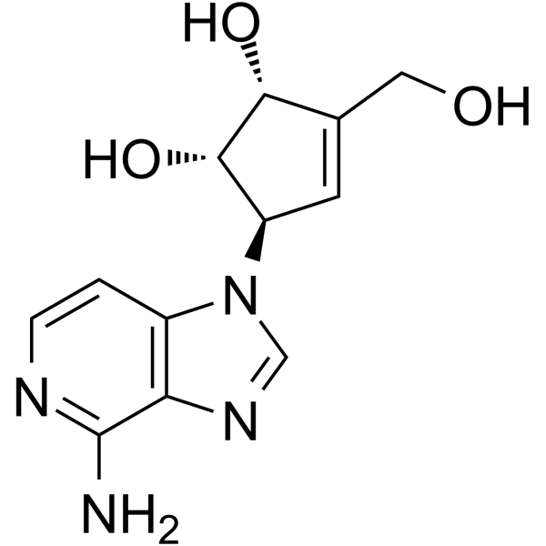 3-Deazaneplanocin A(Synonyms: 3-去氮腺嘌呤A; DZNep;  3-Deazaneplanocin)