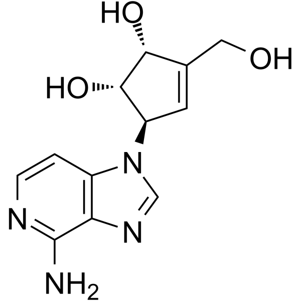 3-Deazaneplanocin A Chemical Structure 3-Deazaneplanocin A(Synonyms: 3-去氮腺嘌呤A; DZNep; 3-Deazaneplanocin)