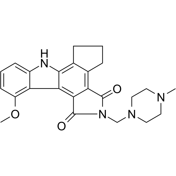 CEP-9722 Chemical Structure CEP-9722
