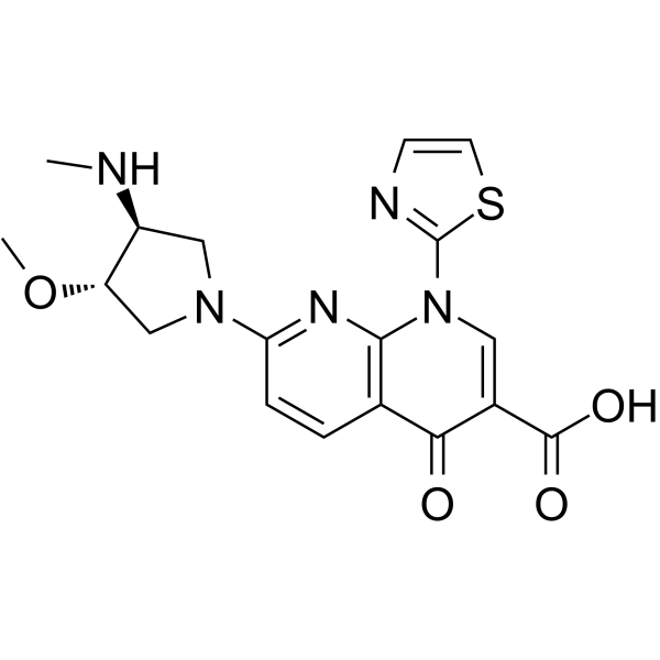 Voreloxin(Synonyms: SNS-595;  Vosaroxin;  AG 7352)