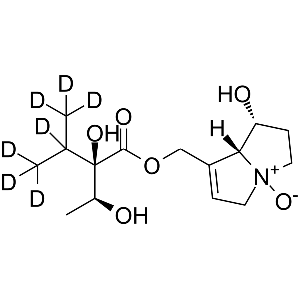 Indicine N-oxide-d7 Chemical Structure Indicine N-oxide-d7(Synonyms: (+)-Indicine N-oxide-d7; NSC 132319-d7)