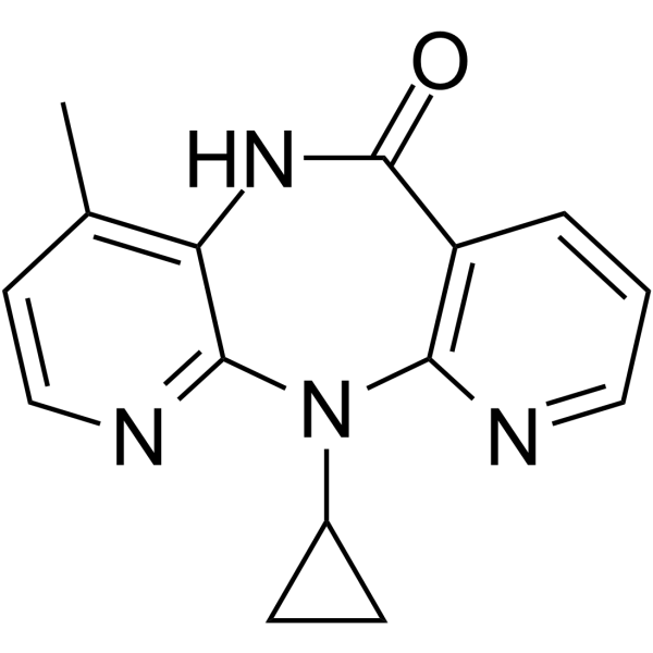 Nevirapine(Synonyms: 奈韦拉平; BI-RG 587;  NSC 641530;  NVP)