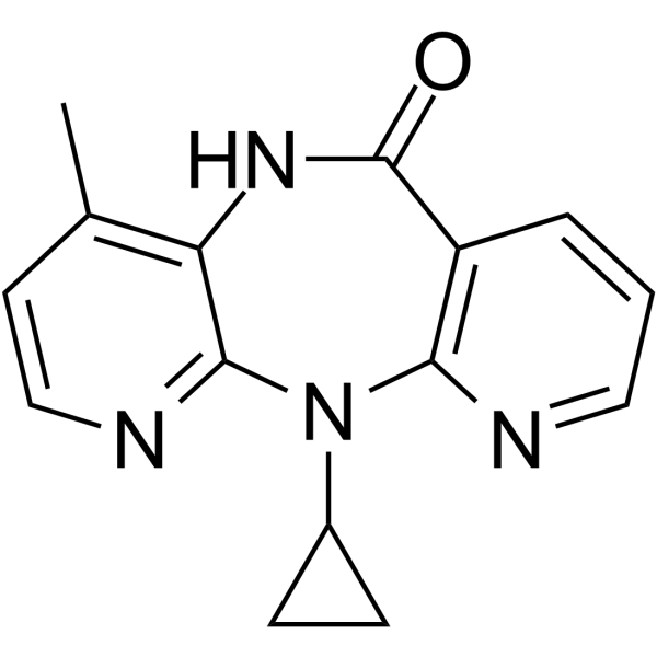 Nevirapine Chemical Structure Nevirapine(Synonyms: 奈韦拉平; BI-RG 587; NSC 641530; NVP)
