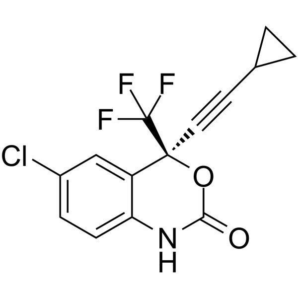 Efavirenz Chemical Structure Efavirenz(Synonyms: 依法韦仑; DMP 266; EFV; L-743726)