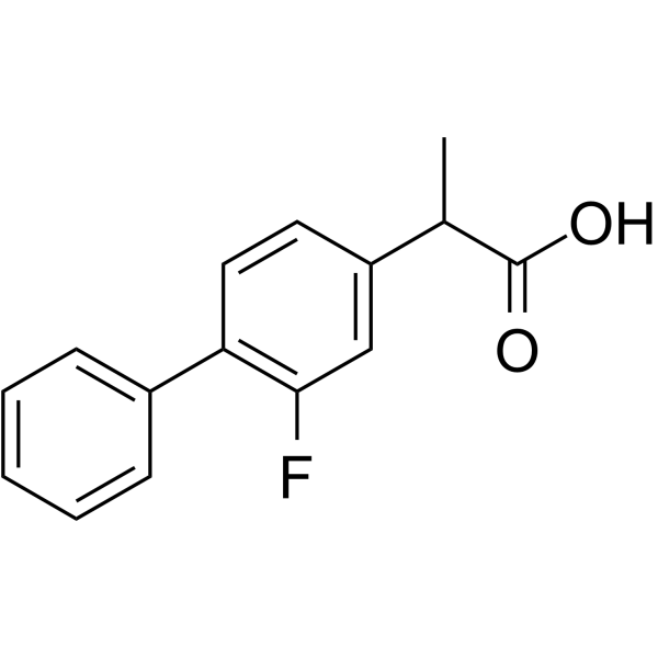 Flurbiprofen Chemical Structure Flurbiprofen(Synonyms: 氟比洛芬; dl-Flurbiprofen)