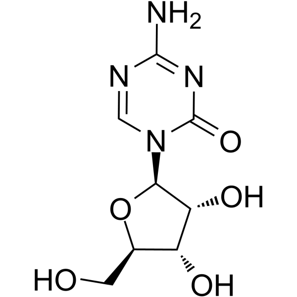 5-Azacytidine(Synonyms: 5-氮杂胞苷; Azacitidine;  5-AzaC;  Ladakamycin)