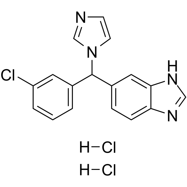 Liarozole dihydrochloride(Synonyms: R75251 dihydrochloride)