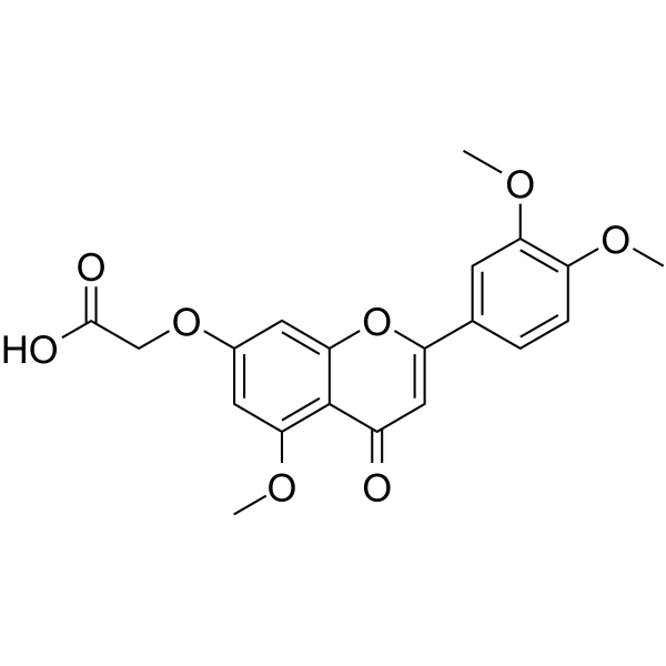 Recoflavone(Synonyms: DA-6034 free acid)